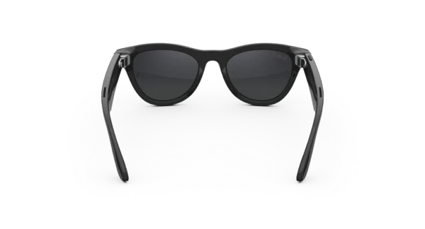 Ray-Ban Meta Skyler (Gen 2) Shiny Black AI Glasses with Polarized Black Lenses - Attēls 4