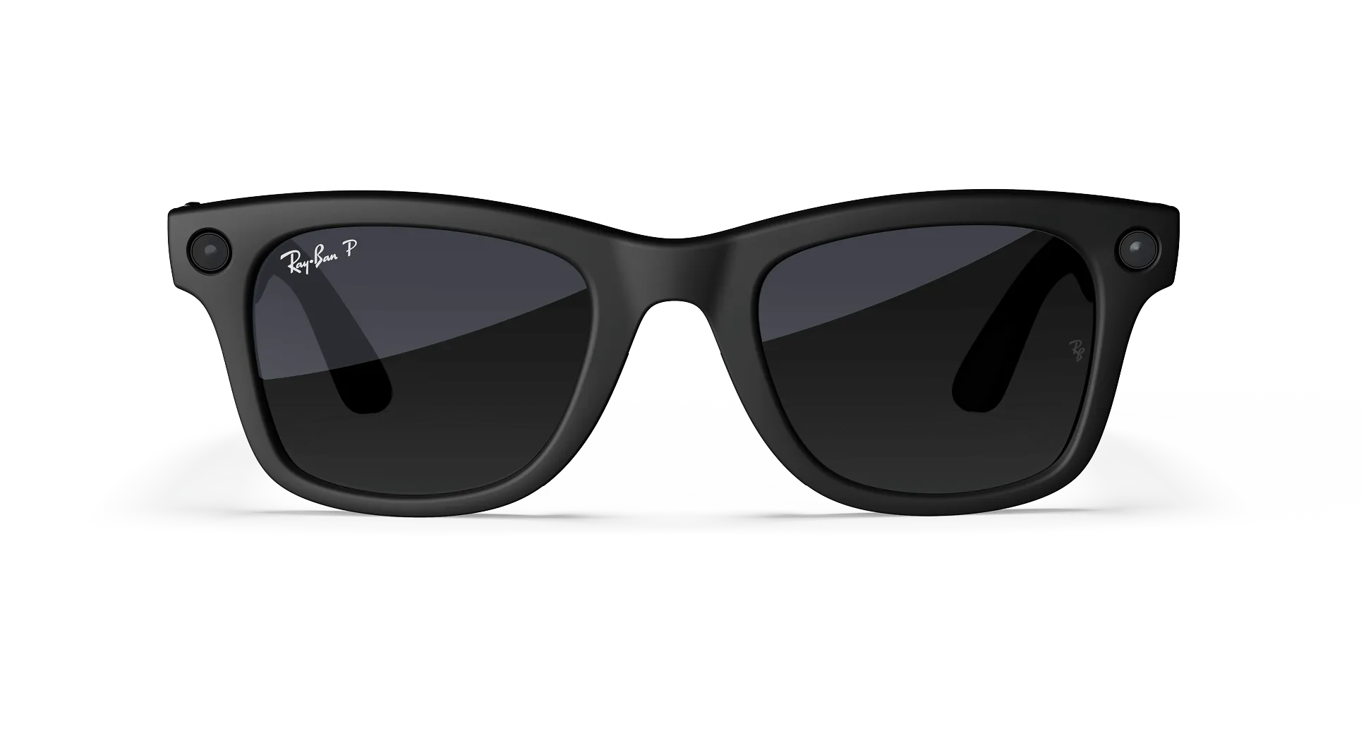 Ray-Ban Meta Wayfarer (Gen 1) Matte Black AI Glasses with Black Lenses - Attēls 2