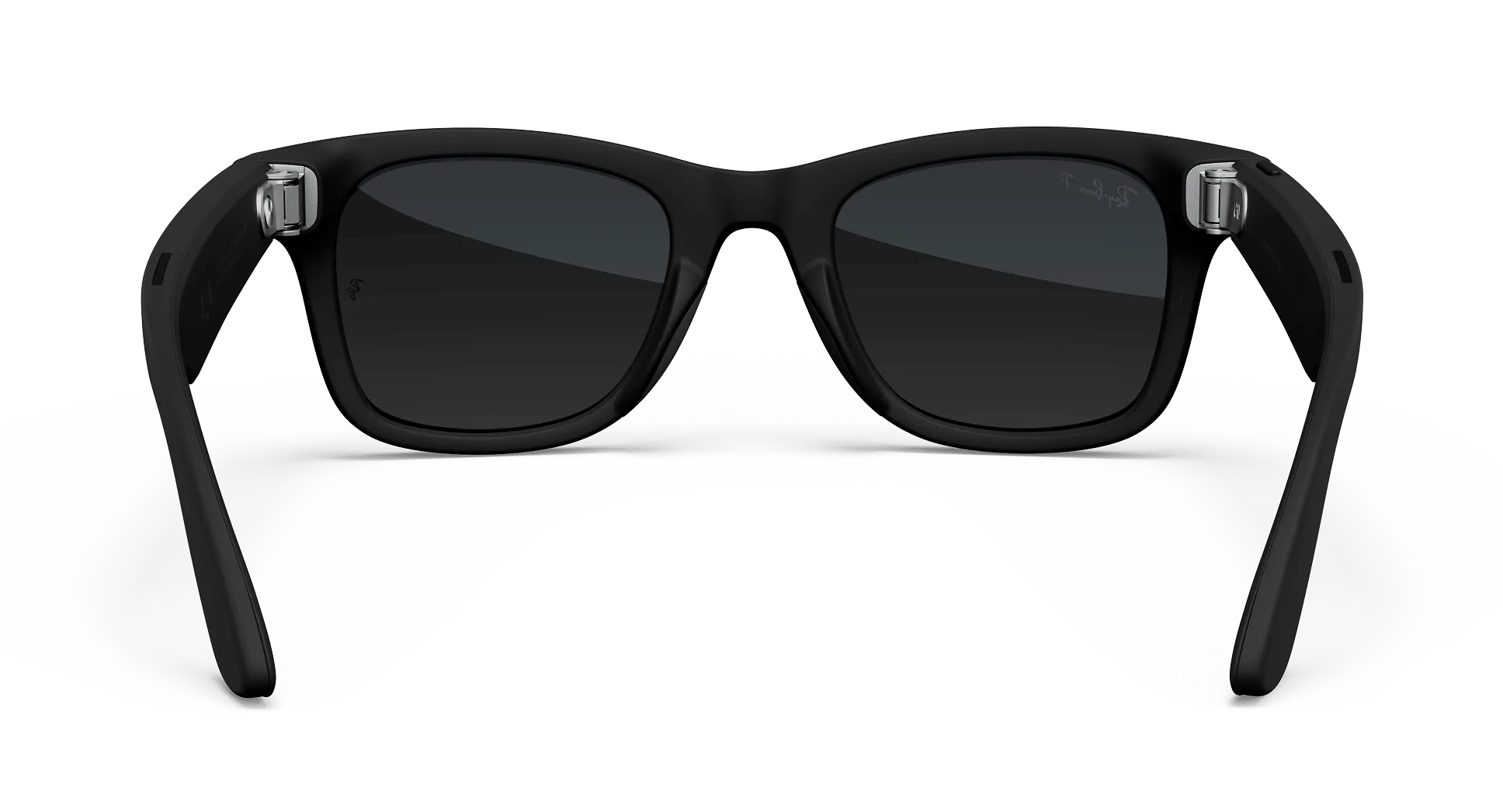 Ray-Ban Meta Wayfarer (Gen 1) Matte Black AI Glasses with Black Lenses - Attēls 4